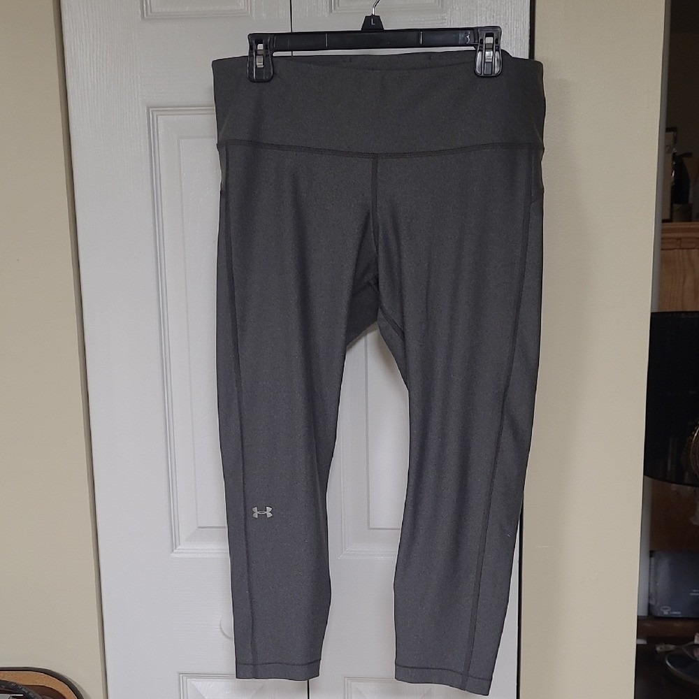 Under Armour Charcoal Performance Athleisure Leggings Sz‎ XL